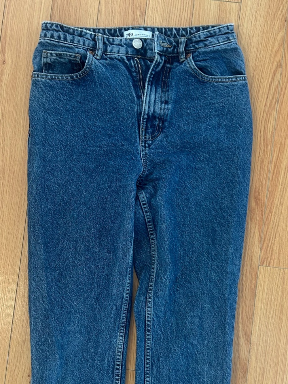 Zara Dark Blue Denim Jeans
